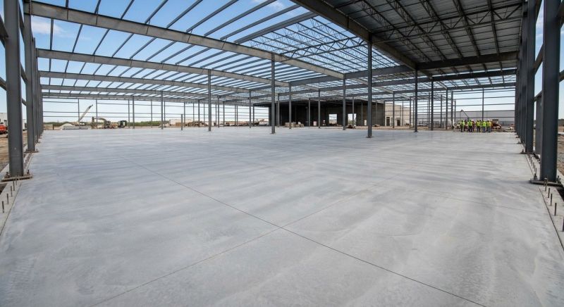 Commercial Slab Installation in Dearborn, MI