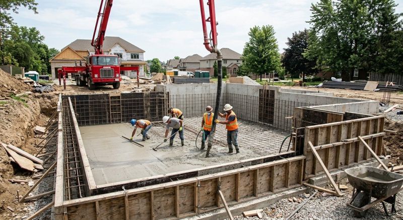 Concrete Basement Pouring in Oakland County, MI