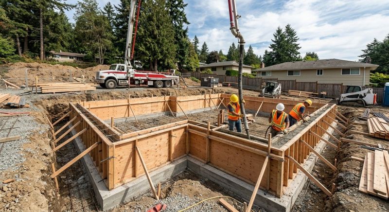 Foundation Construction in Canton, MI