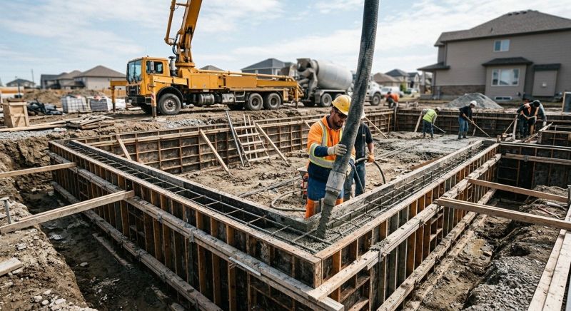 Foundation Wall Pouring in Rochester, MI