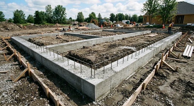 House Footing Construction in Oakland County, MI